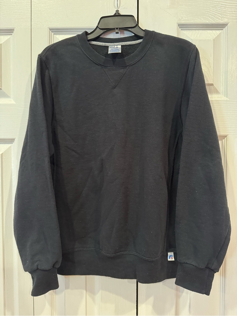 Russell Athletic Black Crewneck Pullover Sweatshirt